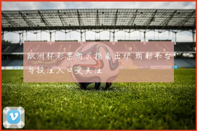 欧洲杯彩票购买指南出炉 购彩平台与投注入口受关注