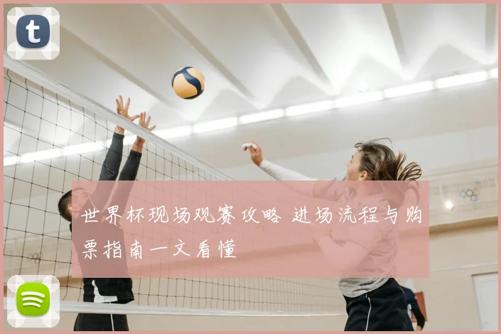世界杯现场观赛攻略 进场流程与购票指南一文看懂